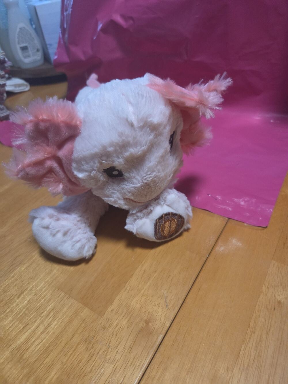 Girl Scout Cookie Rewards 2024 Plush Pink Lucy the Axolotl Own Your Magic
